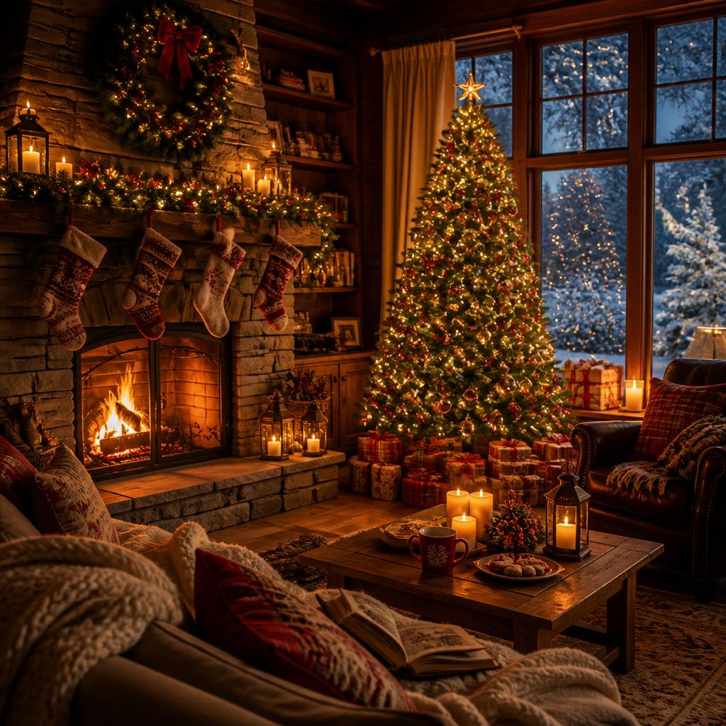 Holiday Fireplace
